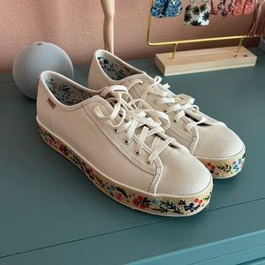 Keds Rifle Paper Co. Canvas Sneakers